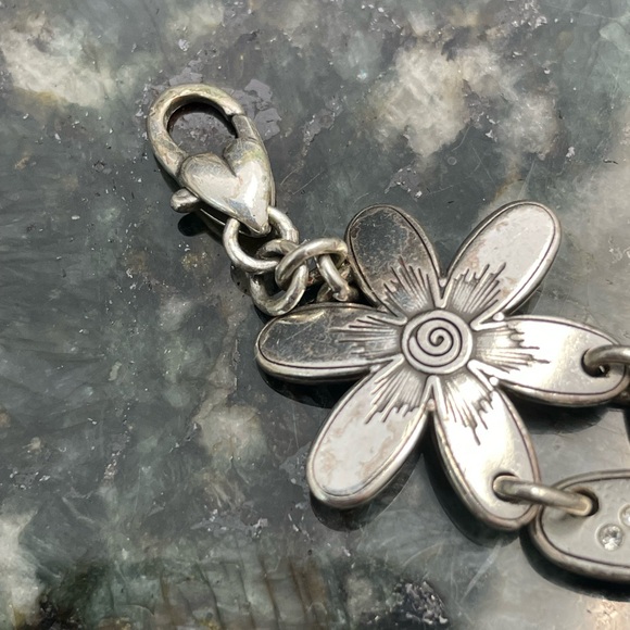 Brighton Bright Daisy Flower Bracelet. With Swarovski Crystals - Picture 3 of 8